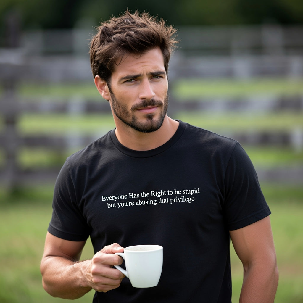 Right to Stupidity Tshirt